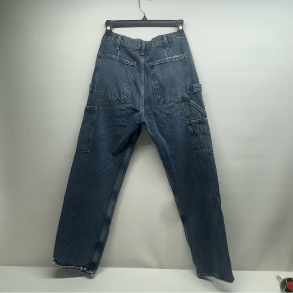 Agolde Rami Carpenter Jeans Women’s 27 Repetition Blue Ankle Leg Revolve - Picture 5 of 7